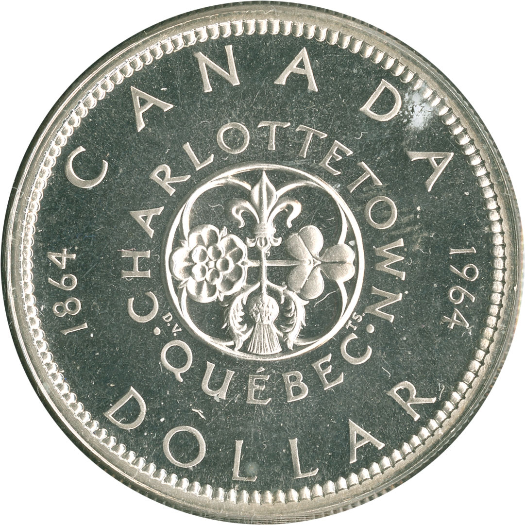 1964 canada silver dollar