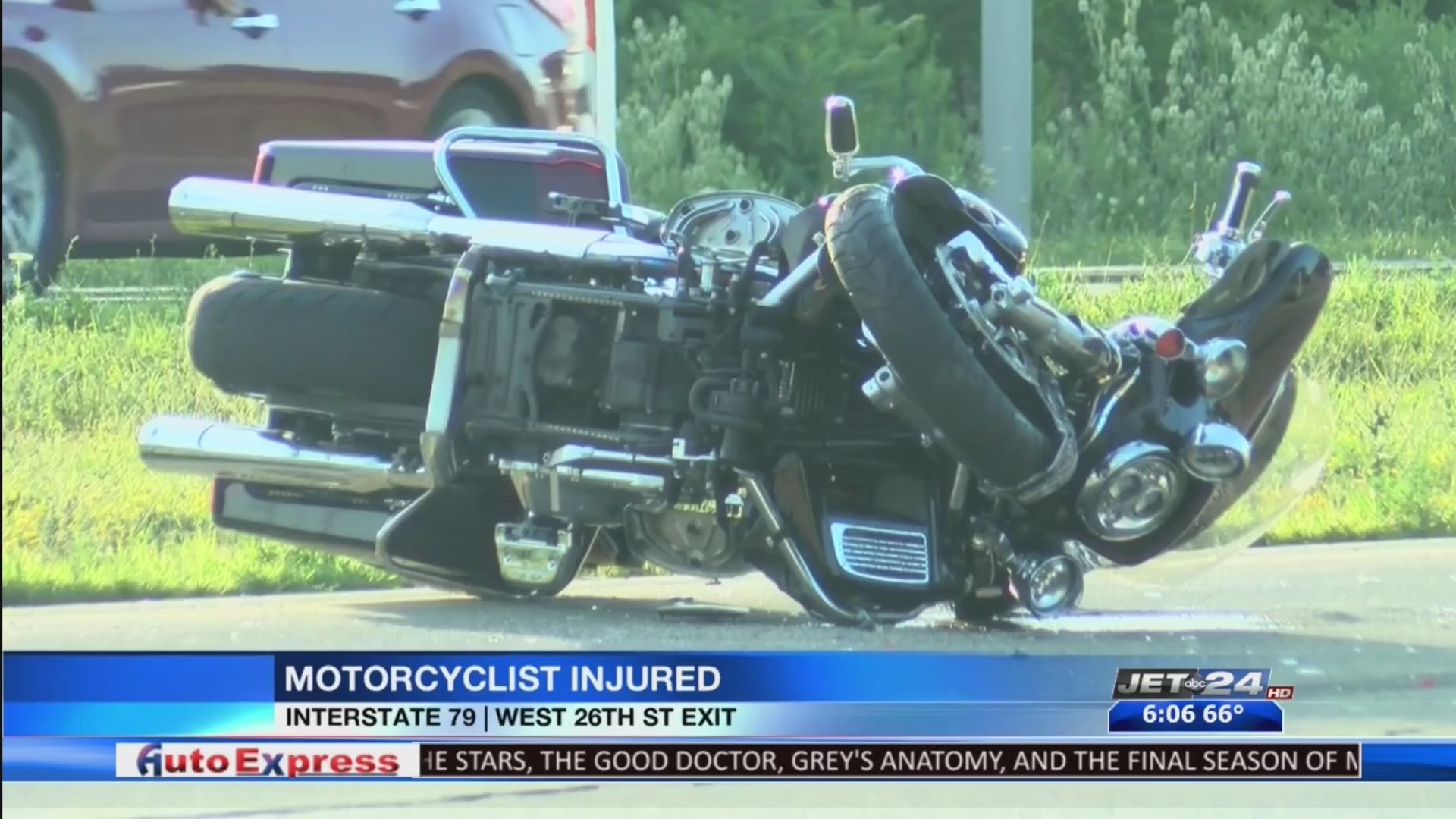 motorcycle accident erie pa today