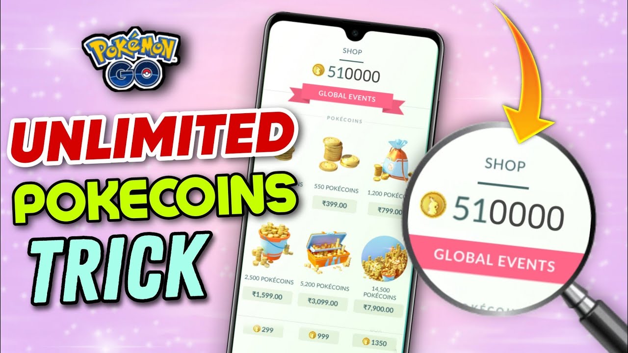 unlimited pokecoins in pokemon go