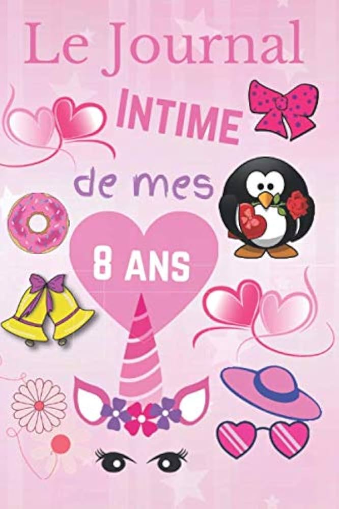 journal intime fille 8 ans