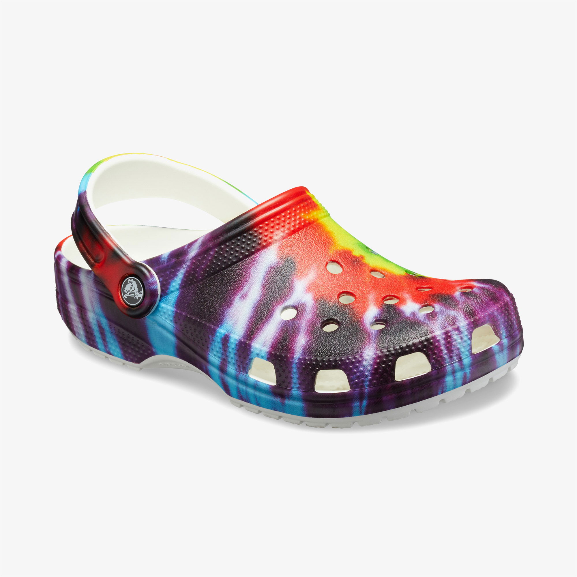 tie dye crocs women