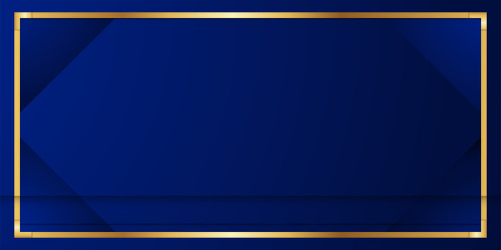 royal blue gold background