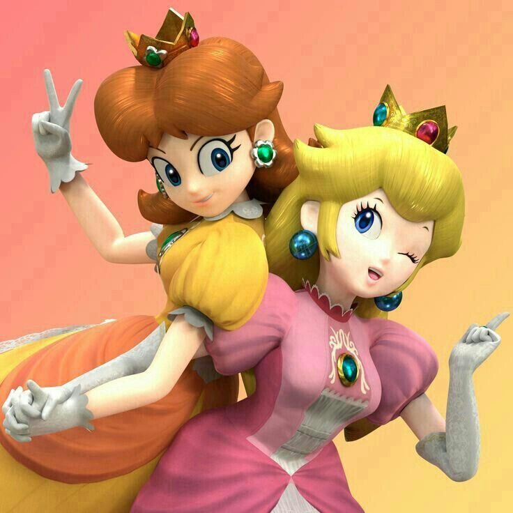 princesa daisy y peach