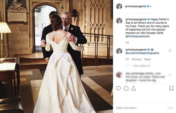 princess eugenie instagram