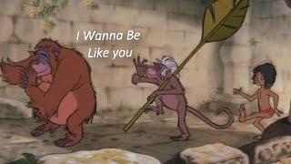 i want to be like you lyrics jungle book