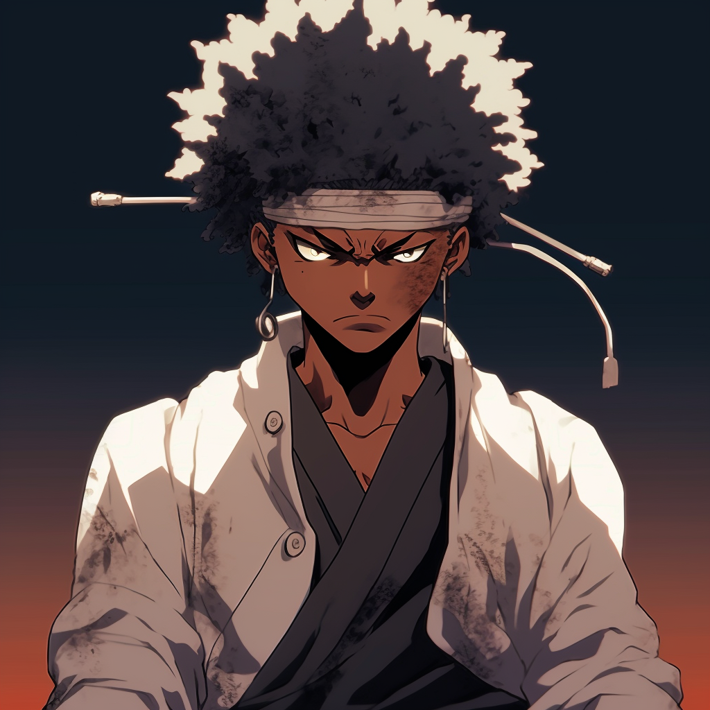 black anime characters male