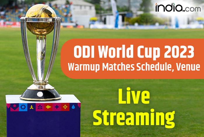 icc world cup 2023 warm up matches live streaming
