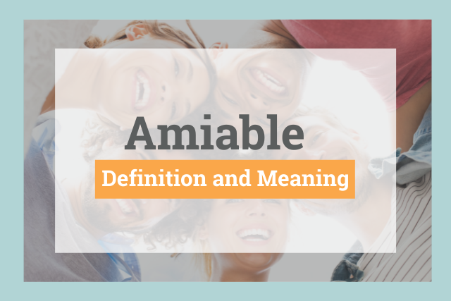 define amiableness