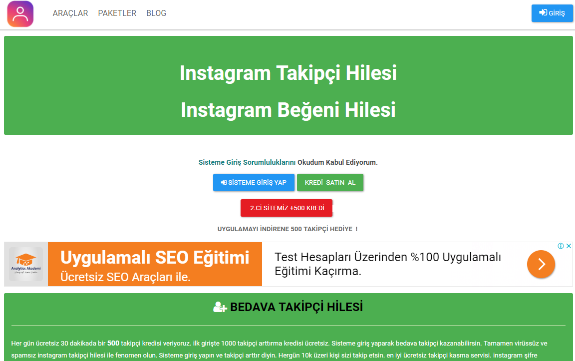 instagram 5000 takipçi hilesi