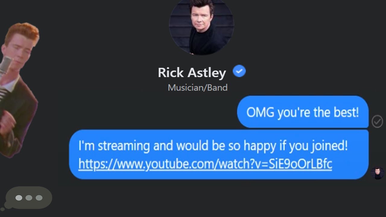 rickroll youtube