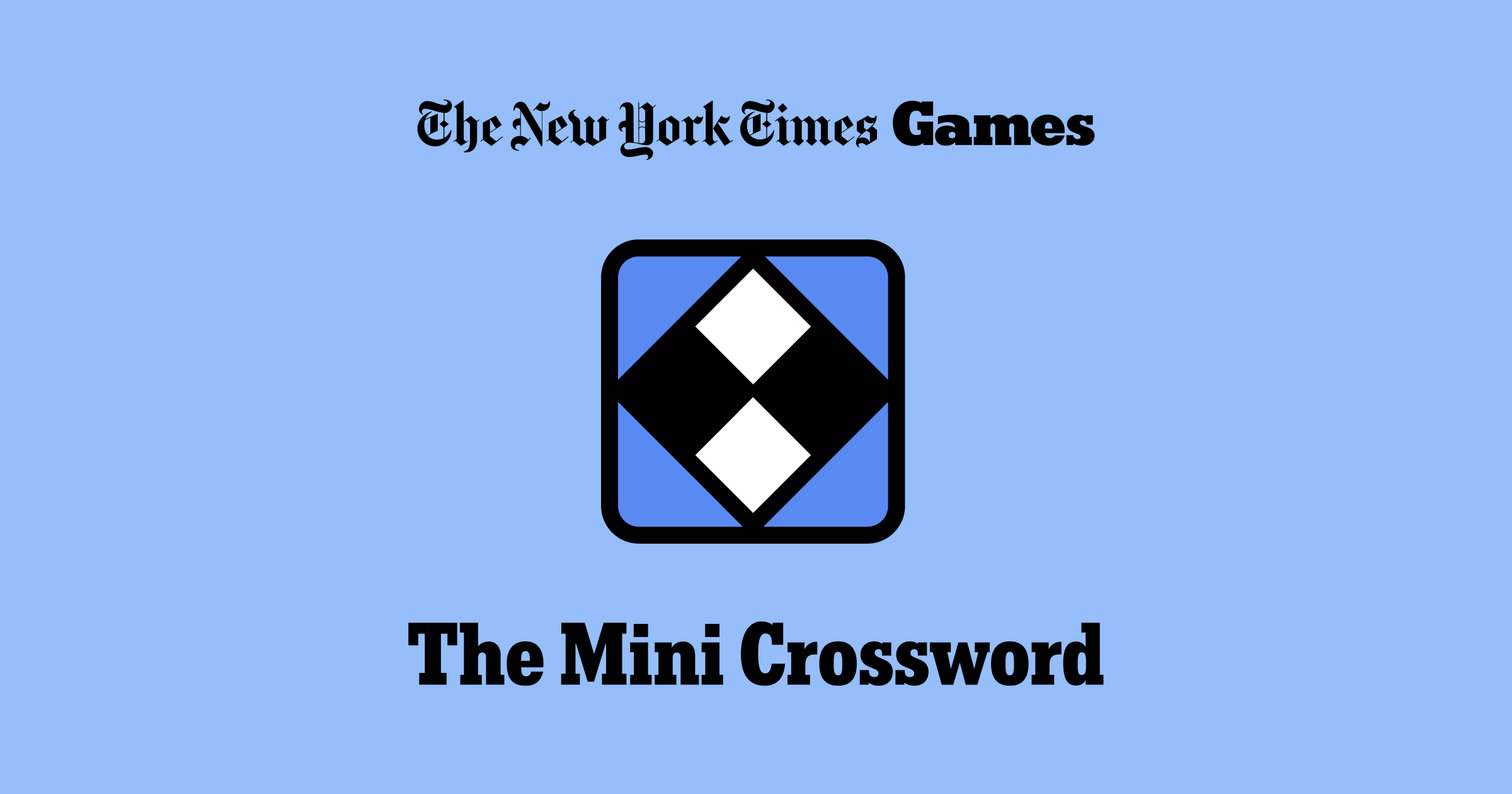 daily mini crossword puzzle