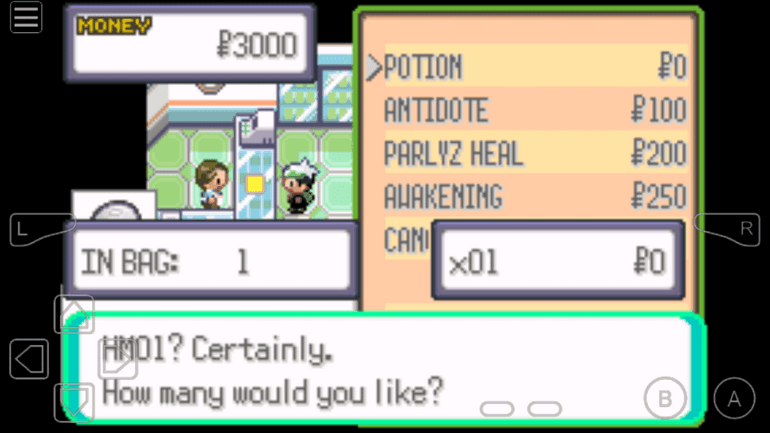 pokemon emerald all tm cheat