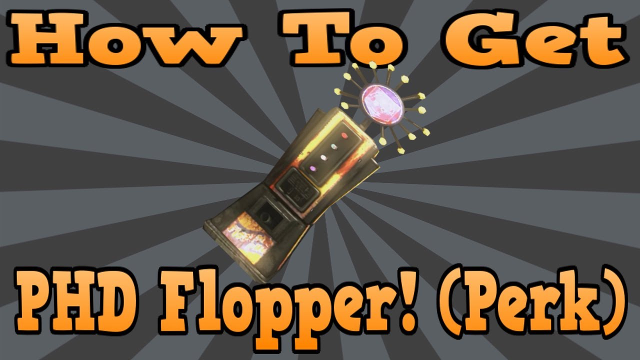 how to get phd flopper in mob of the dead
