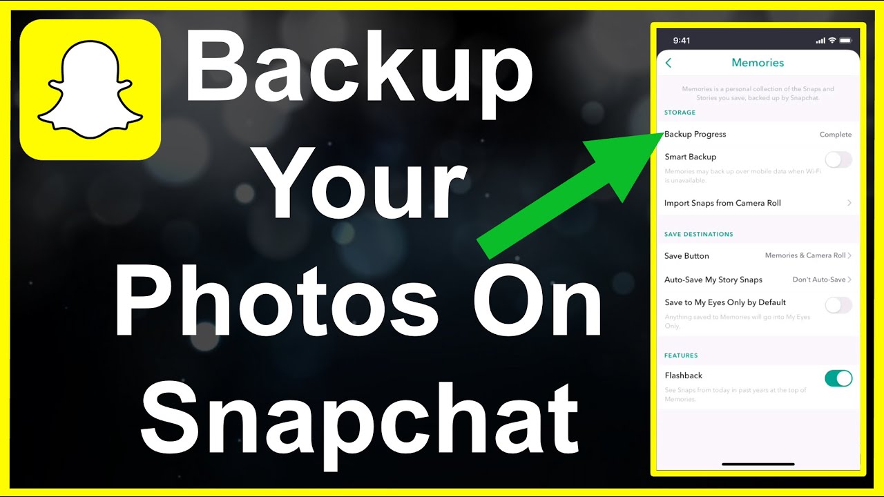 how to backup camera roll by snapchat