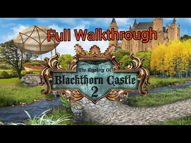 blackthorn castle walkthrough