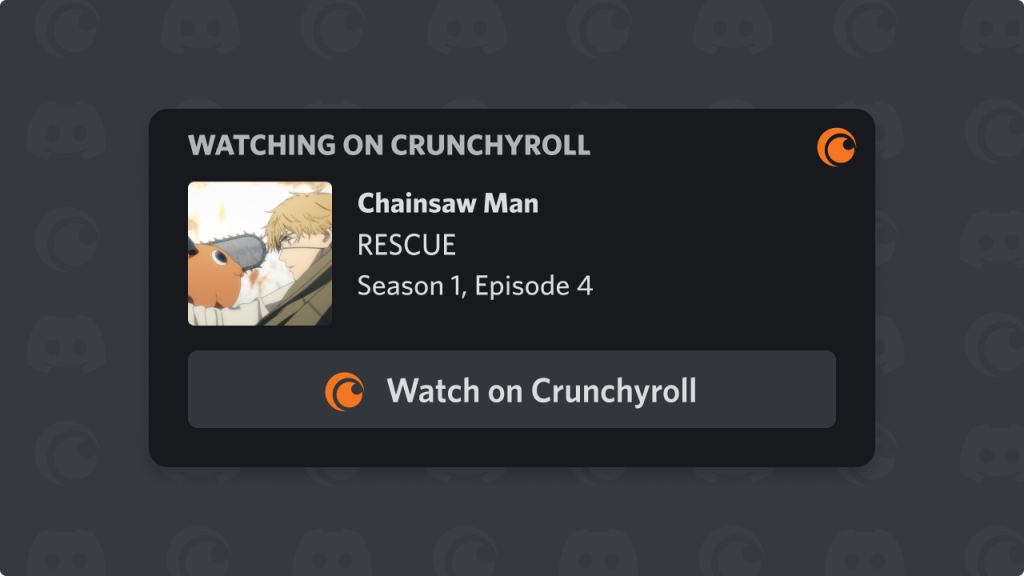 crunchyroll discord stream