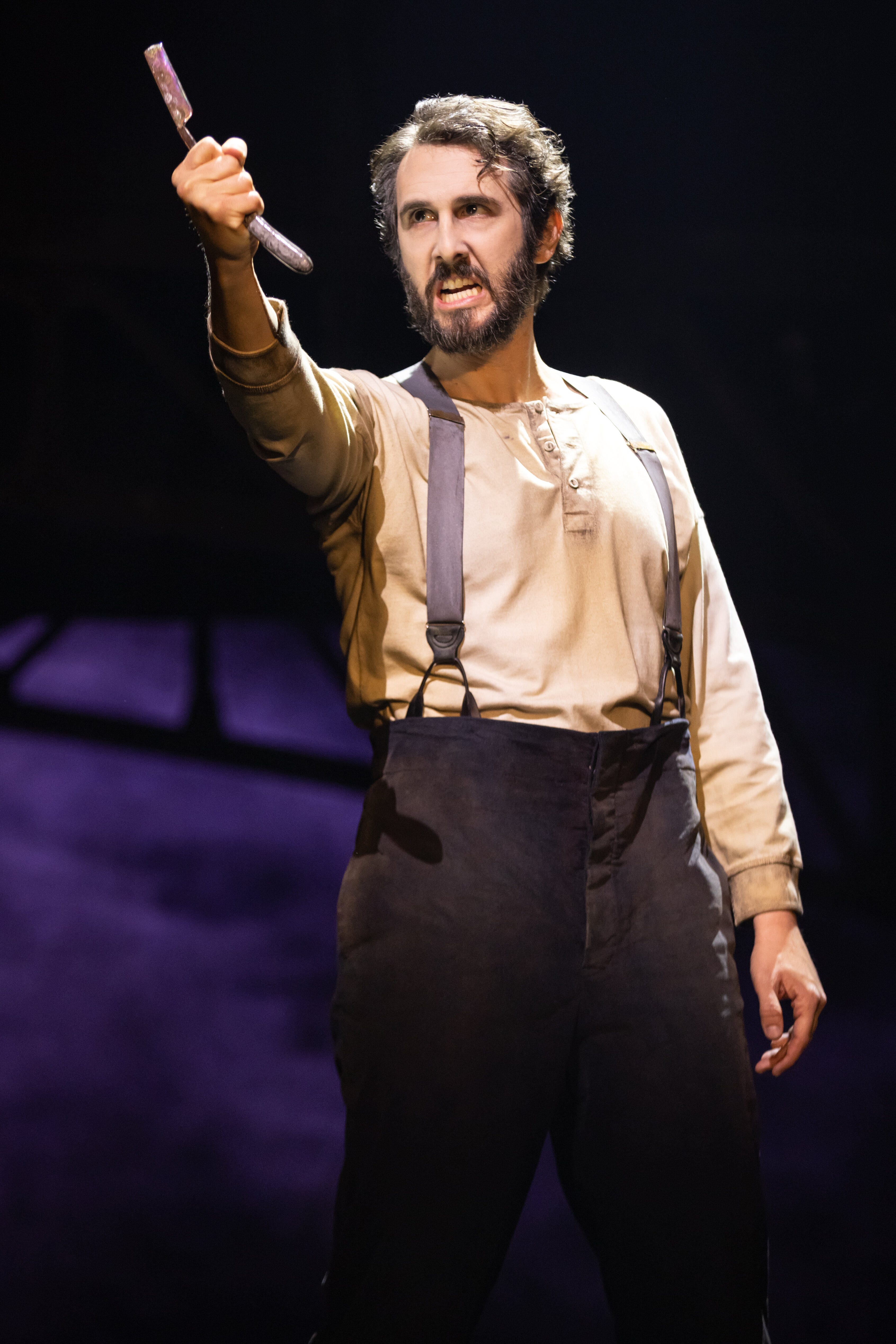 how long is josh groban playing sweeney todd