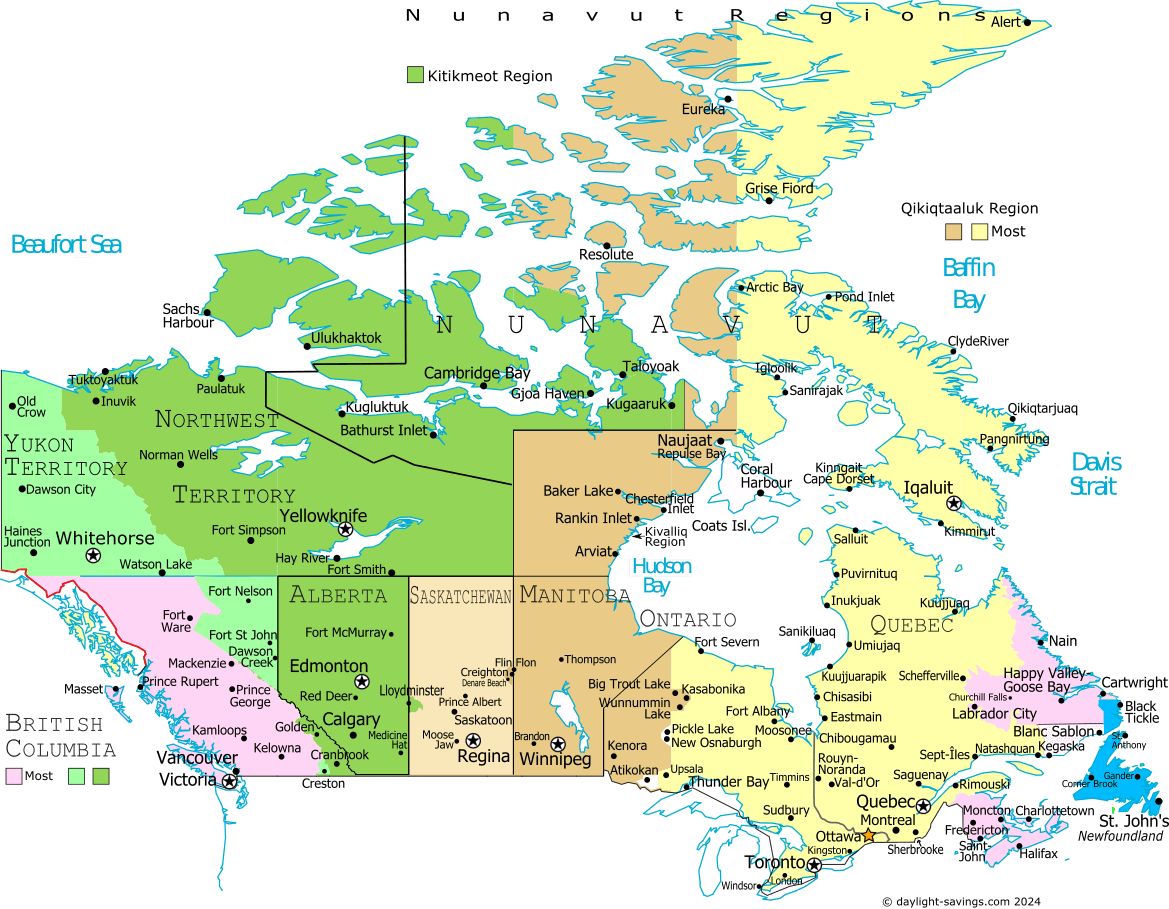 ontario canada time zone