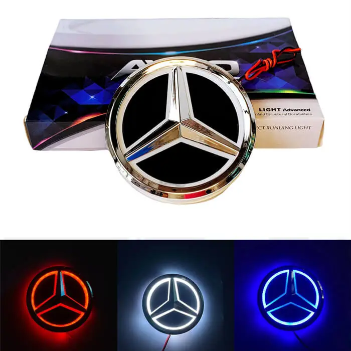 benz led emblem