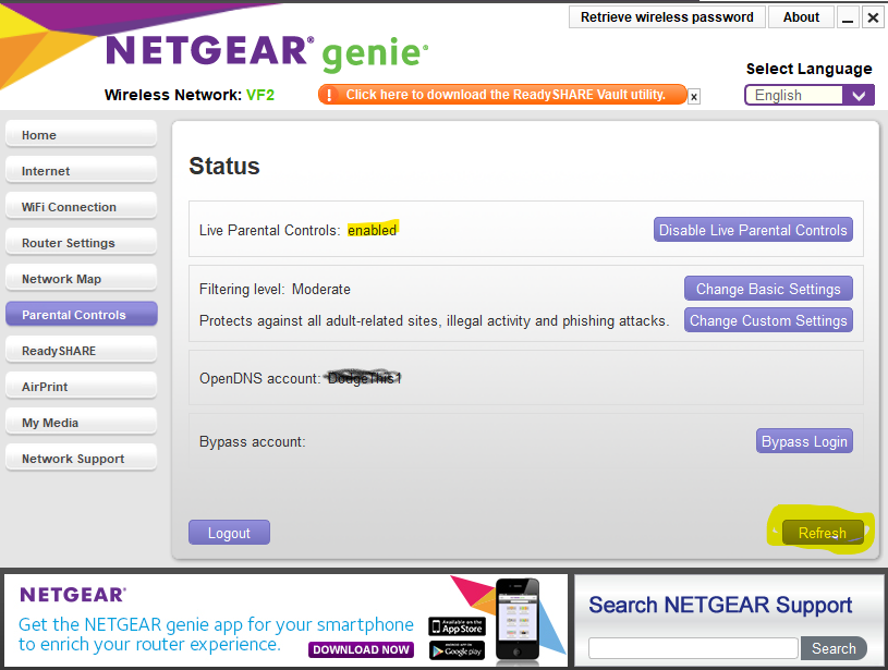 netgear parental controls