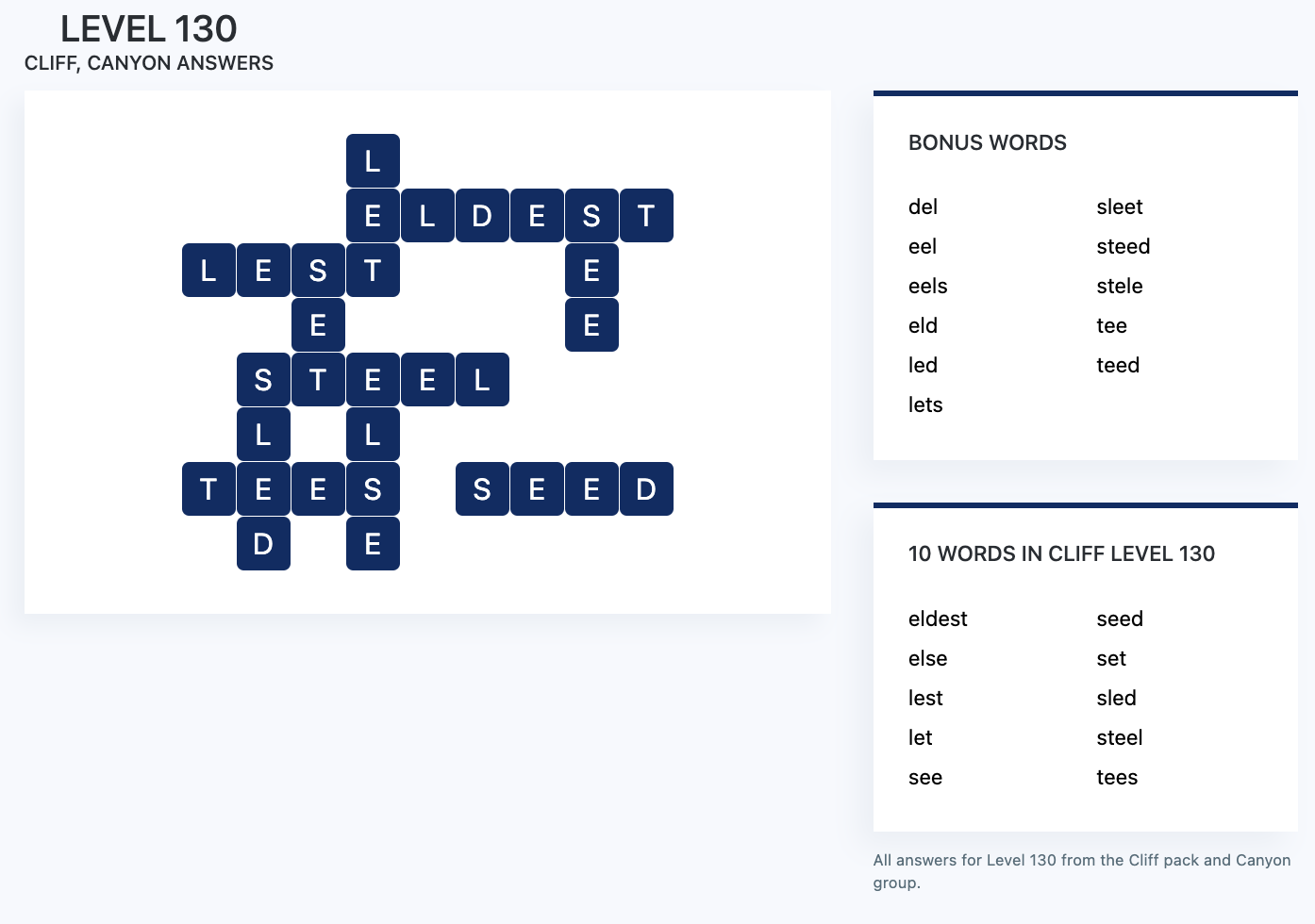wordscapes puzzle 130