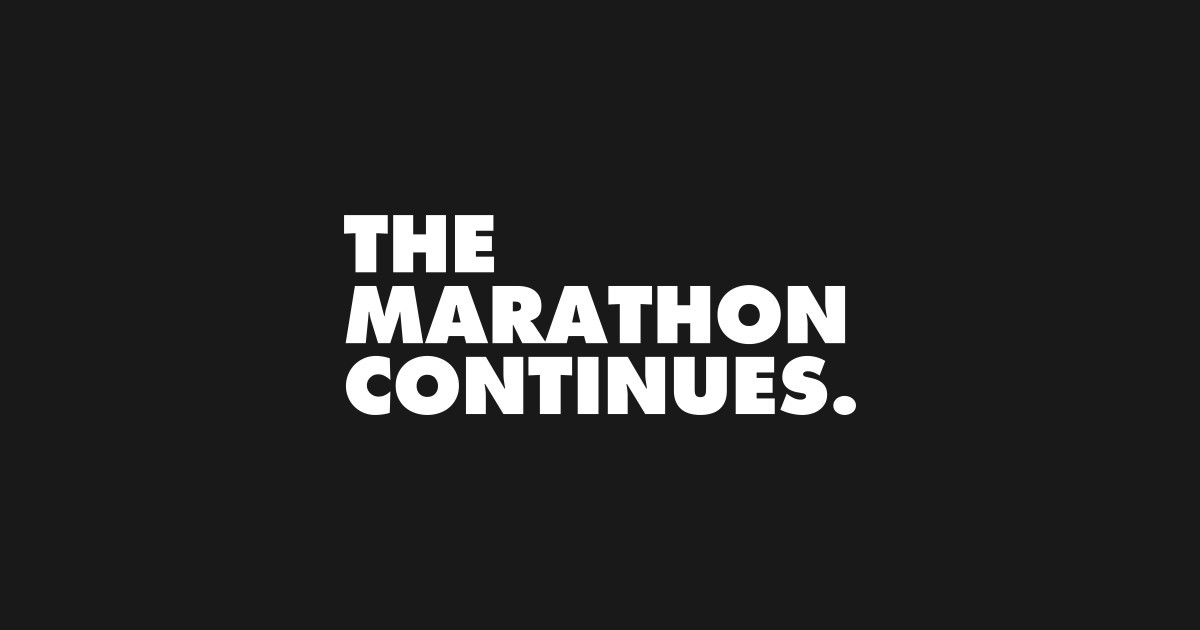 the marathon continues wallpaper