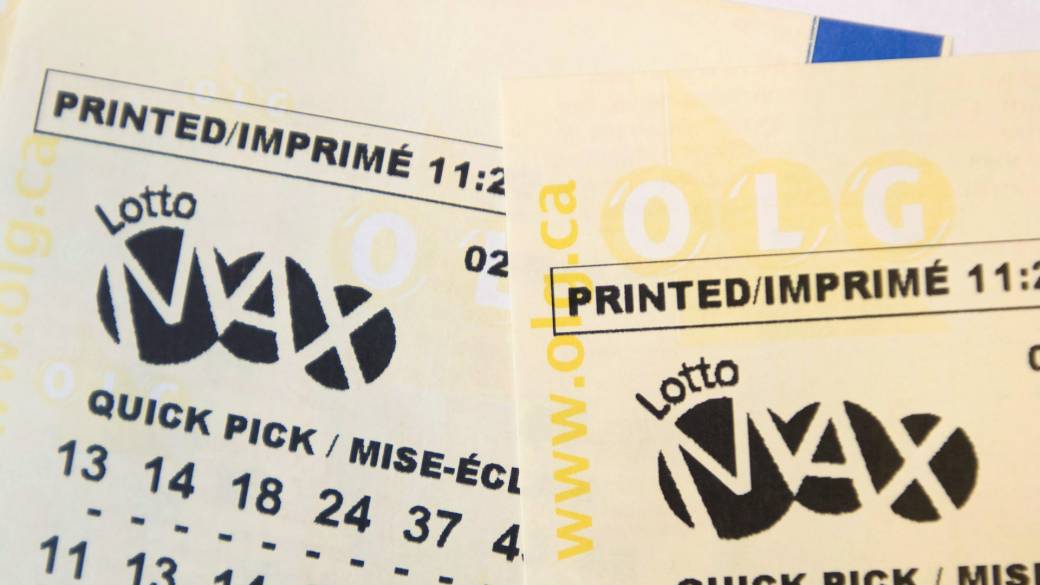 lotto max jackpot winning ticket