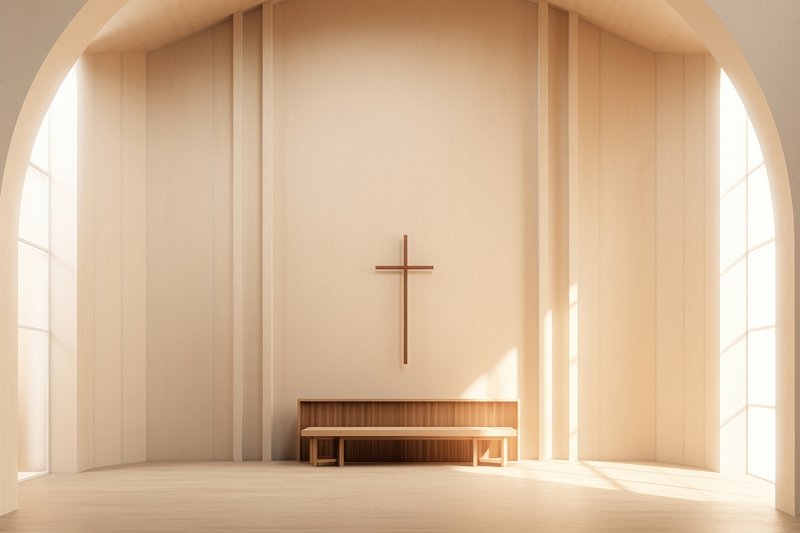 church altar background design