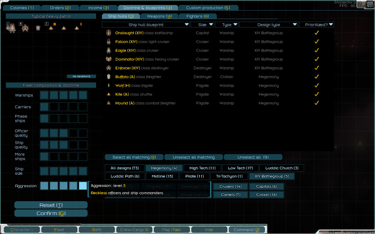 starsector blueprints