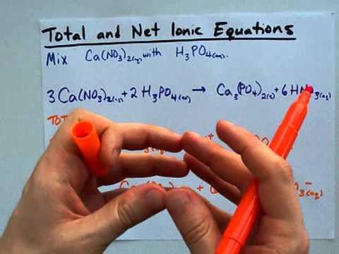 ionic equation calculator
