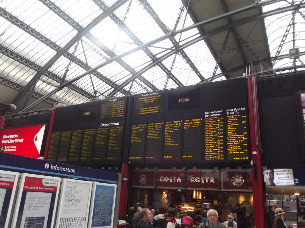 lime street departure