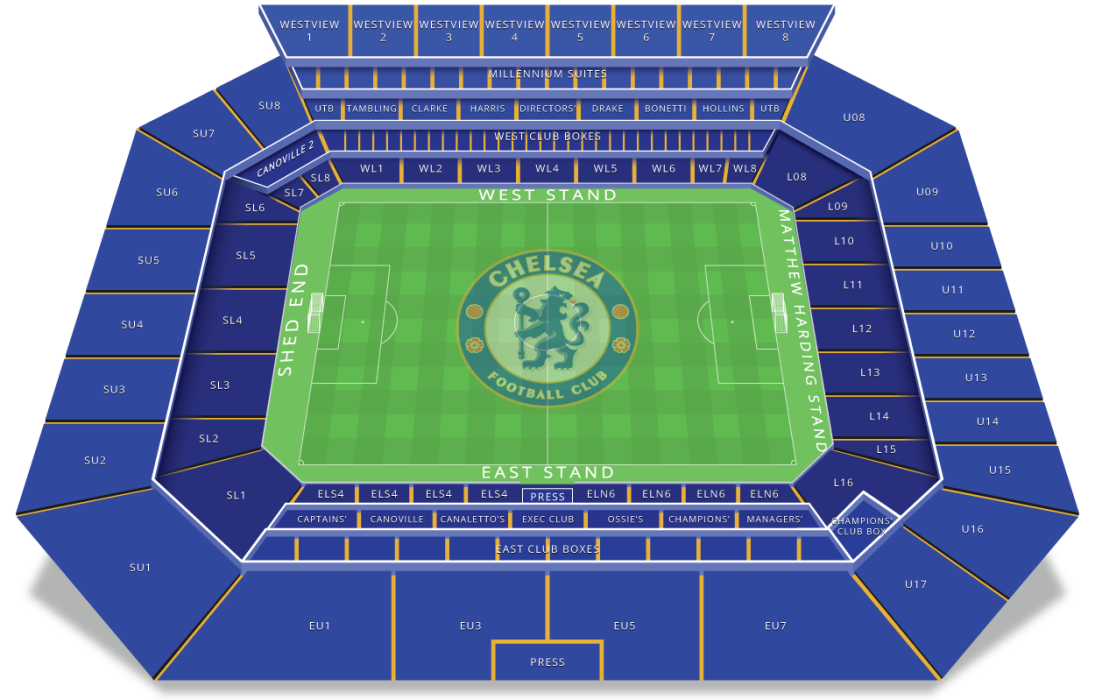 stamford bridge stadium seating chart