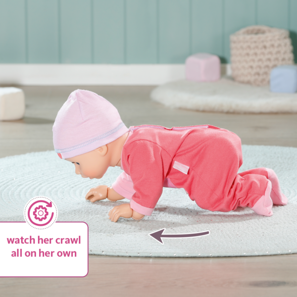 baby annabell crawling doll