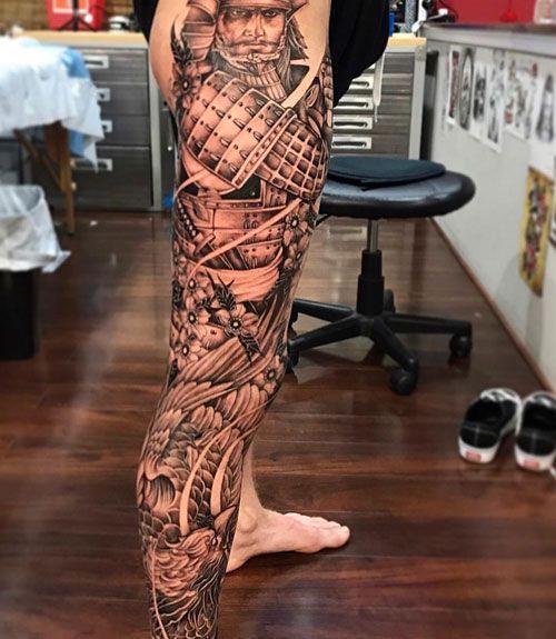 male leg tattoo ideas