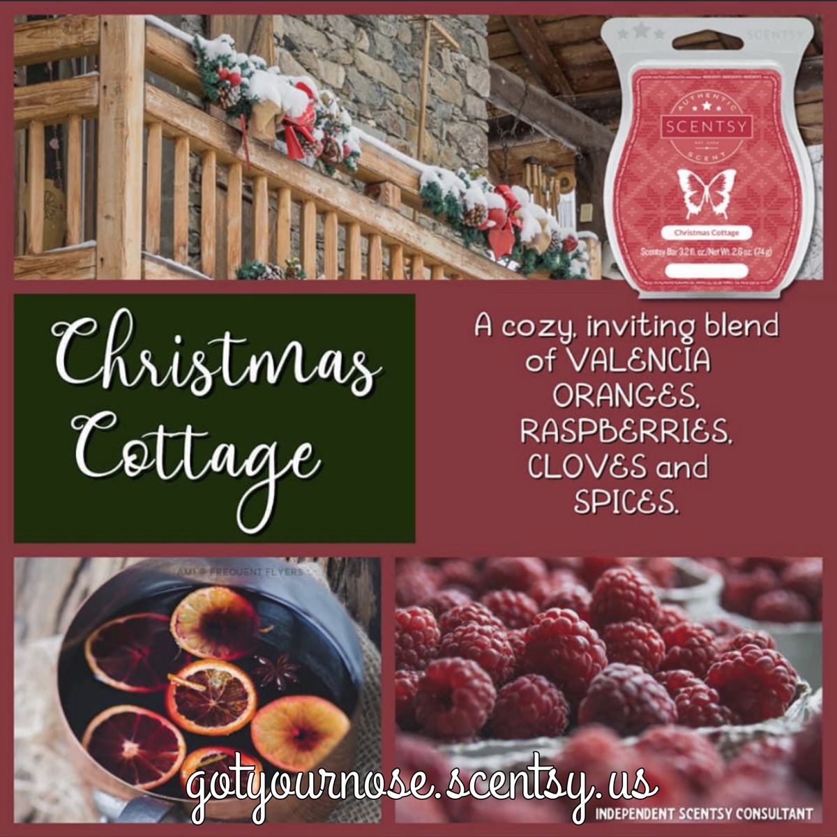 christmas cottage scentsy