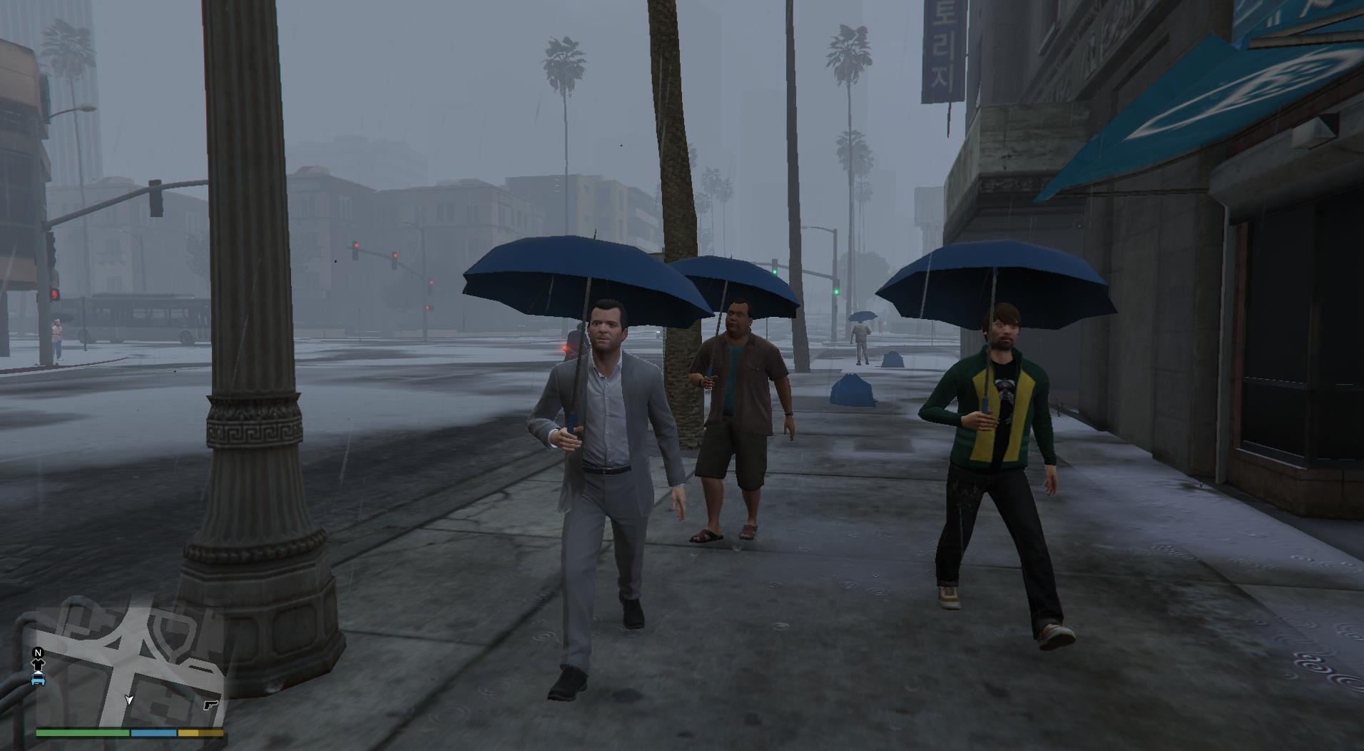 gta 5 umbrella mod