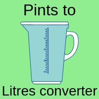 conversion from pints to litres