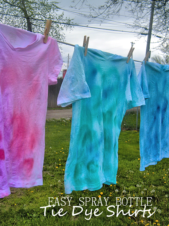 tie dye spray bottles