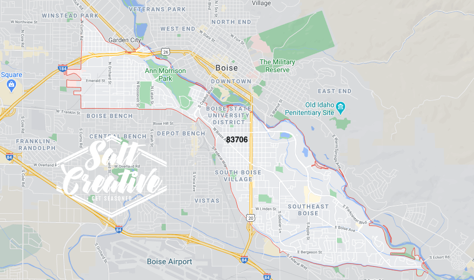 zip code boise id