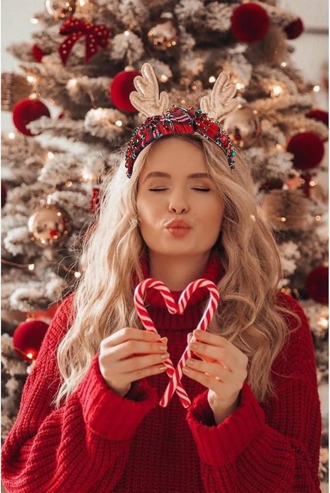 womens christmas headbands