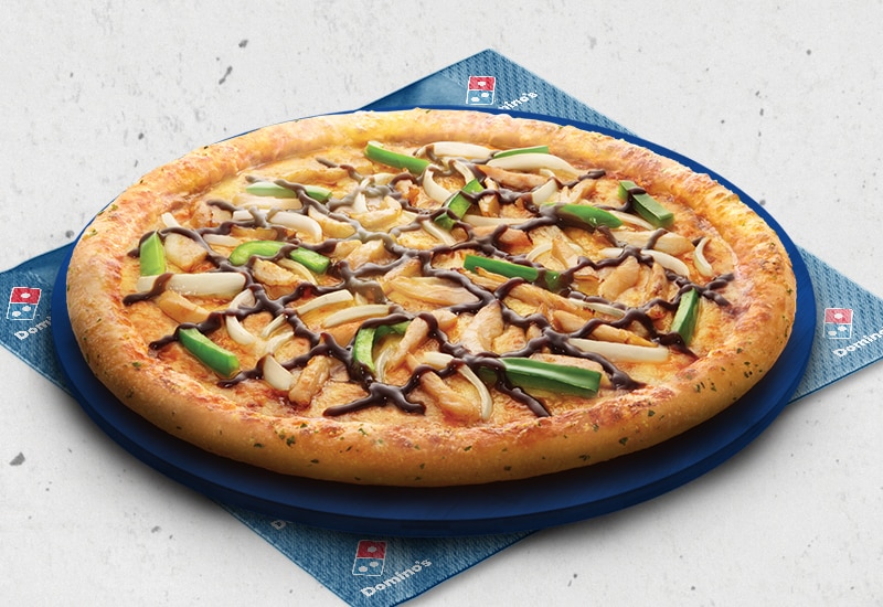 dominos bbq pizza