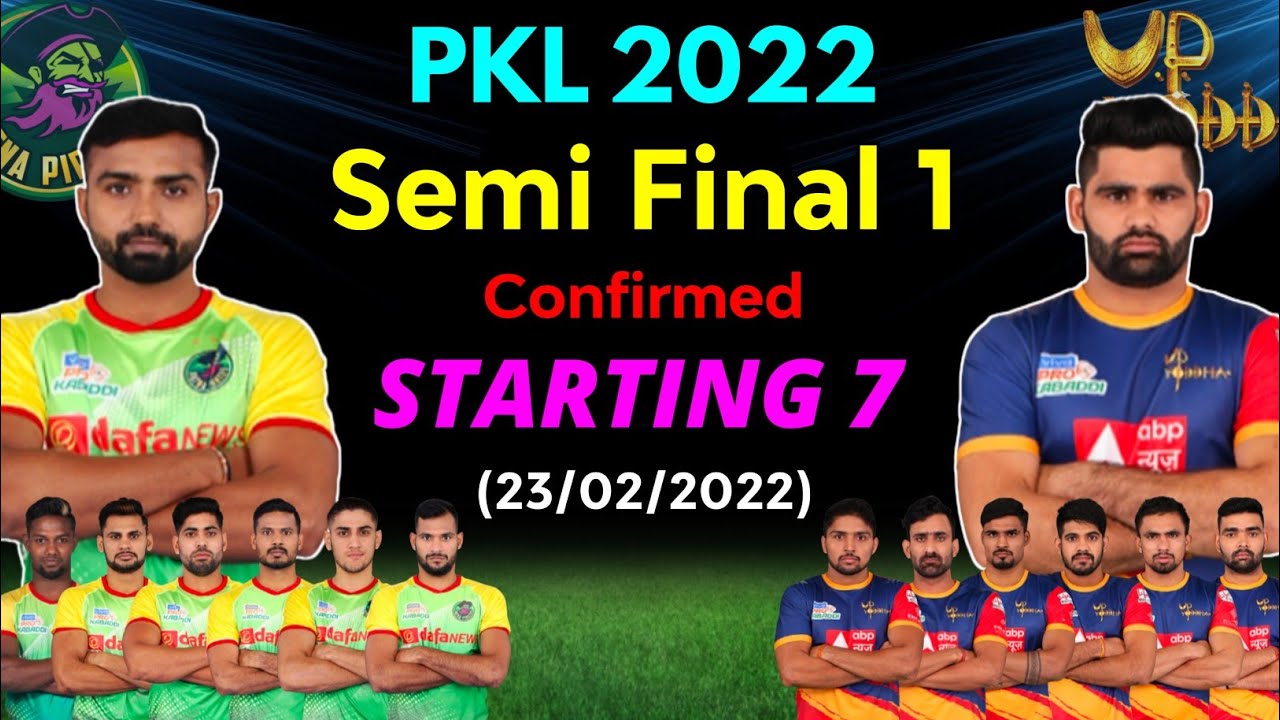 pkl semi final 2022