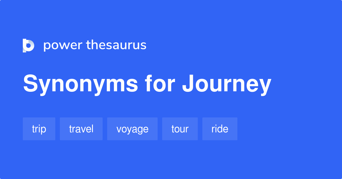 journey thesaurus