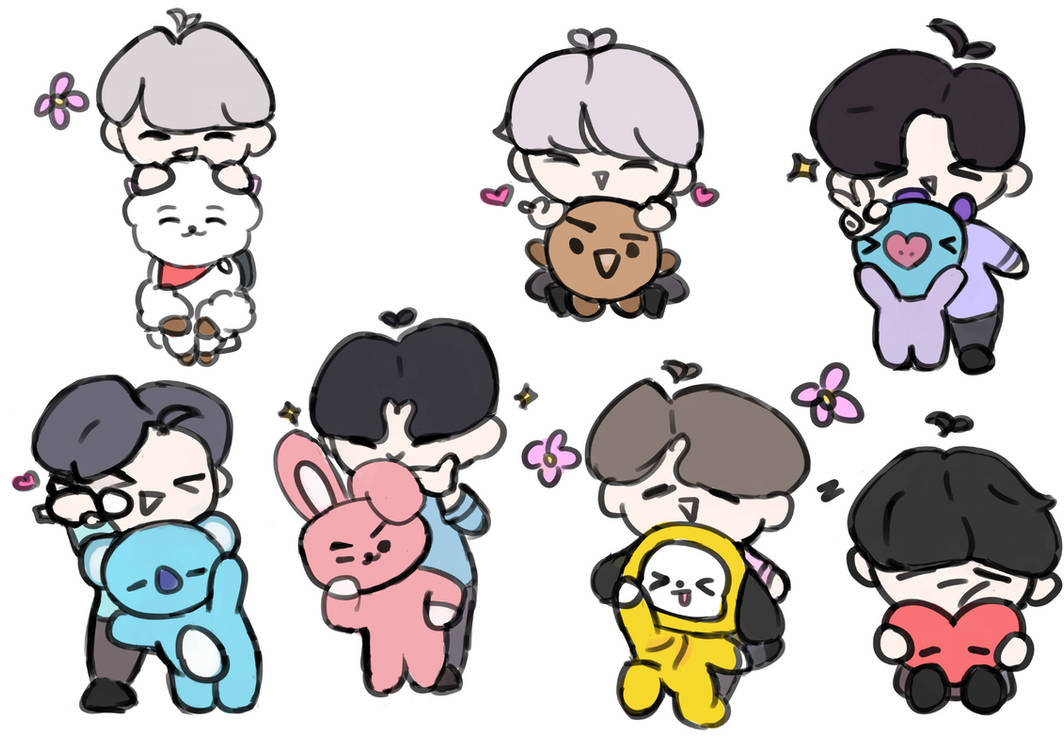 chibi bts