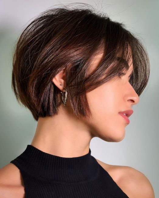 bang ideas for short hair