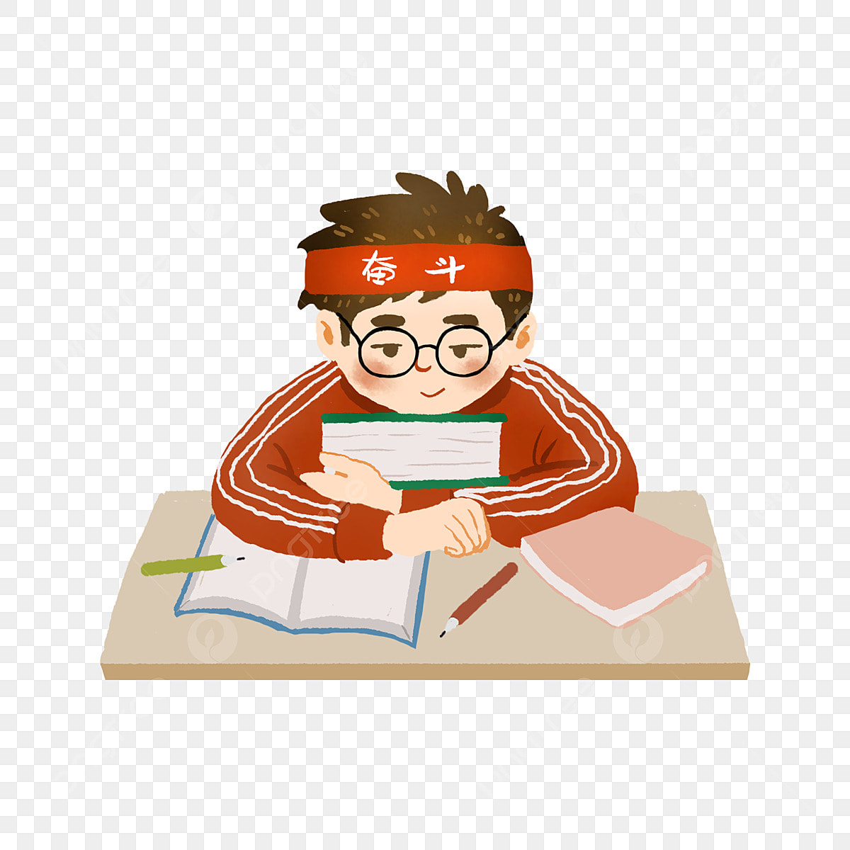 working student clipart