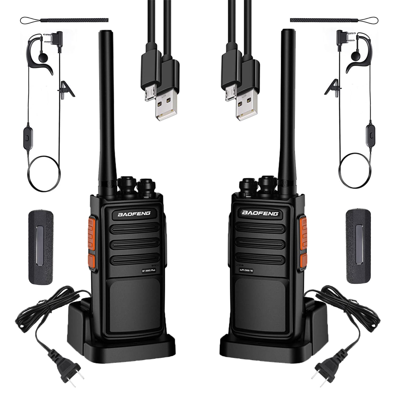 baofeng walkie talkie range