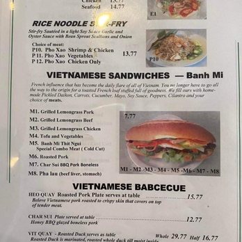 pho le 777 menu