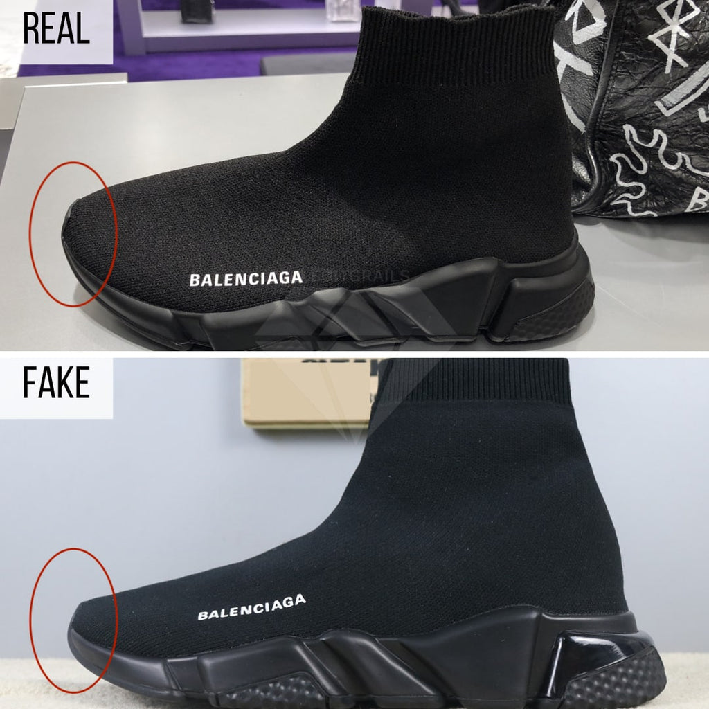 fake balenciaga vs real