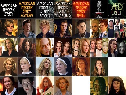 actors in american horror story season 1